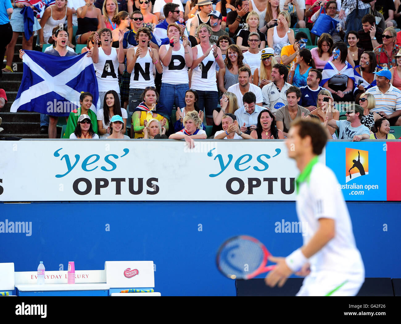 Tennis - Australian Open 2011 - Tag 4 - Melbourne Park Stockfoto