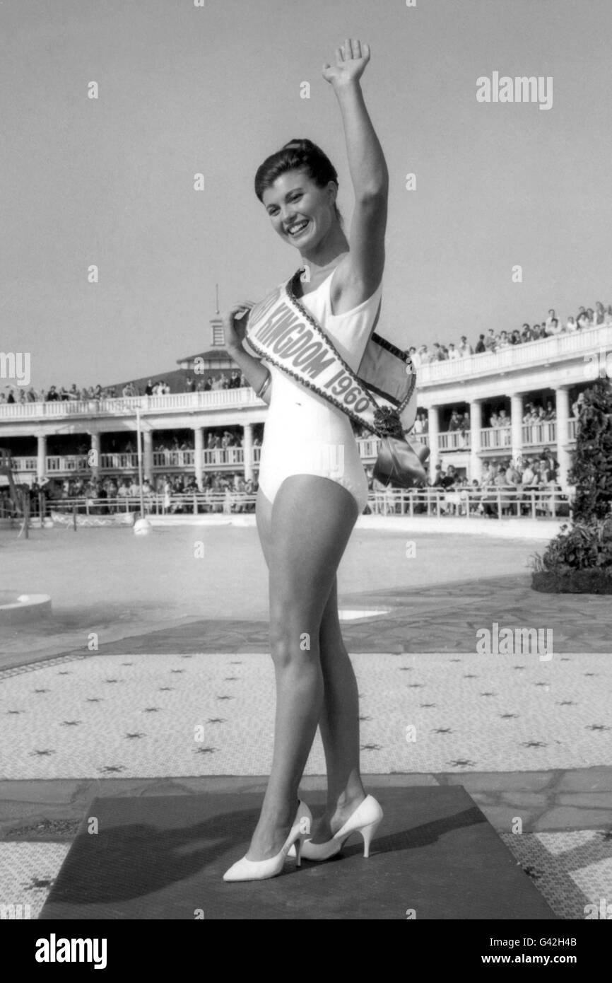 Mode - Beauty Contests - Miss Großbritannien - Blackpool Stockfoto