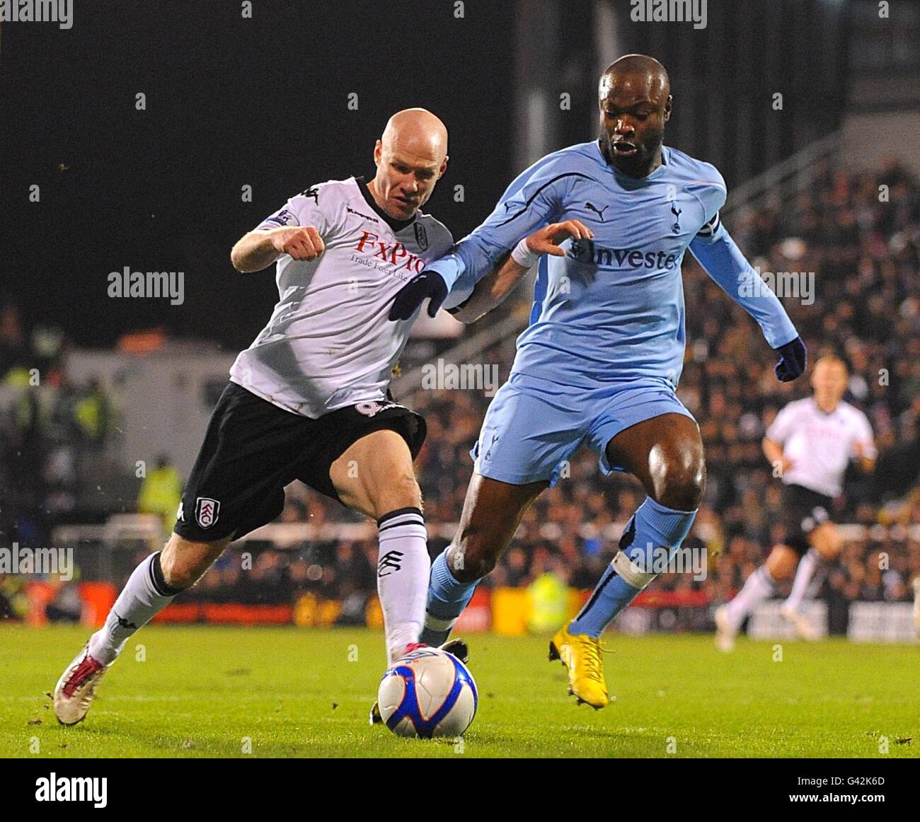 Fußball - Pokal - 4. Runde - Fulham V Tottenham Hotspur - Craven Cottage Stockfoto