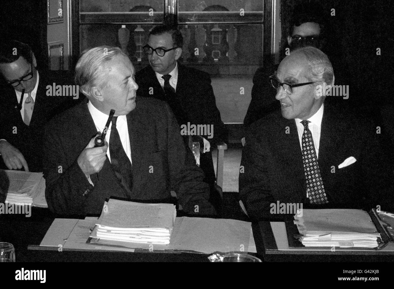 Politik - nationalen wirtschaftlichen Entwicklung in der Sitzung - Lancaster House Stockfoto