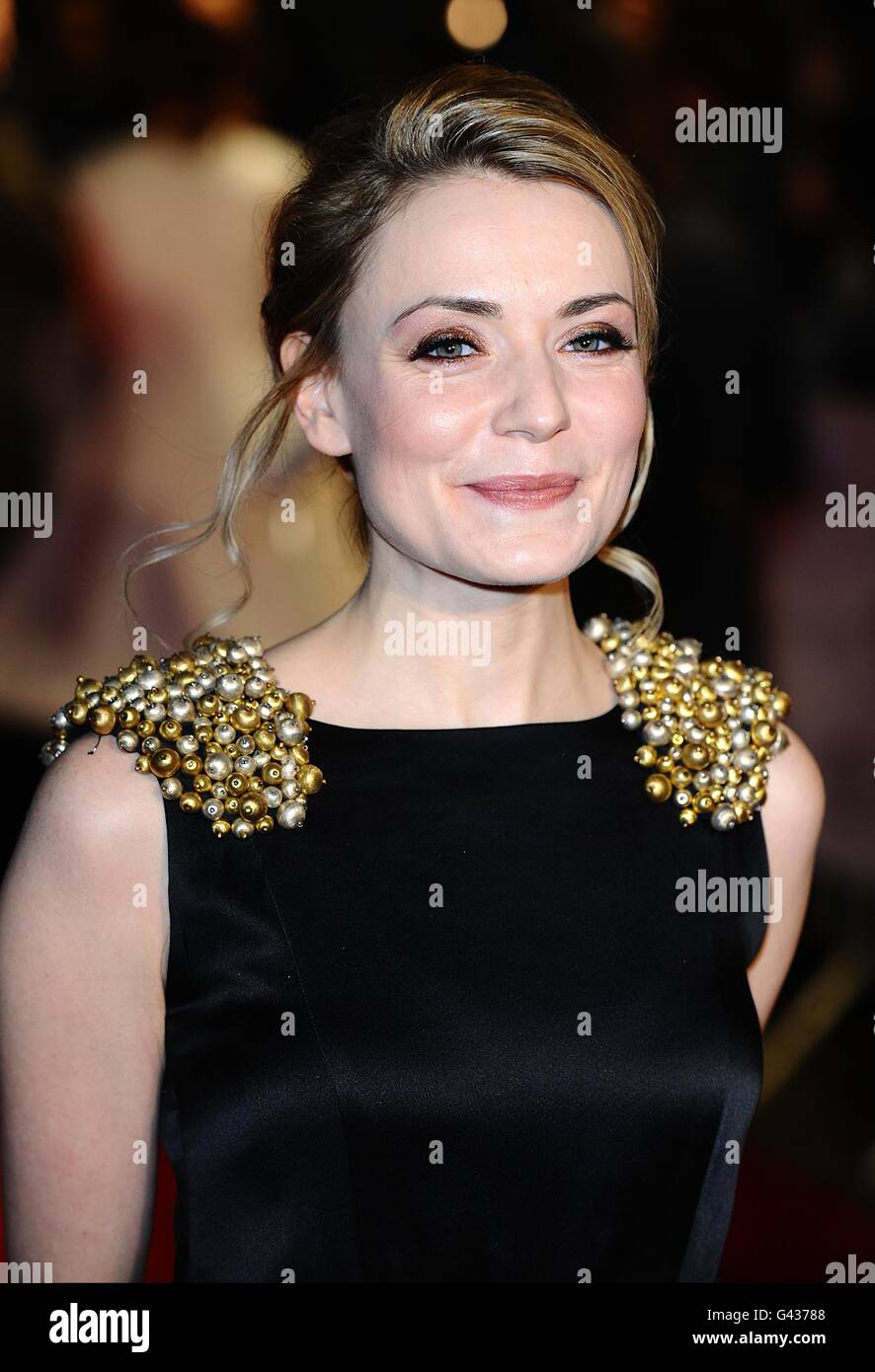 Christine Bottomley bei der Ankunft für die London Critics' Circle Film Awards im BFI Southbank, Belvedere Road, London. Stockfoto