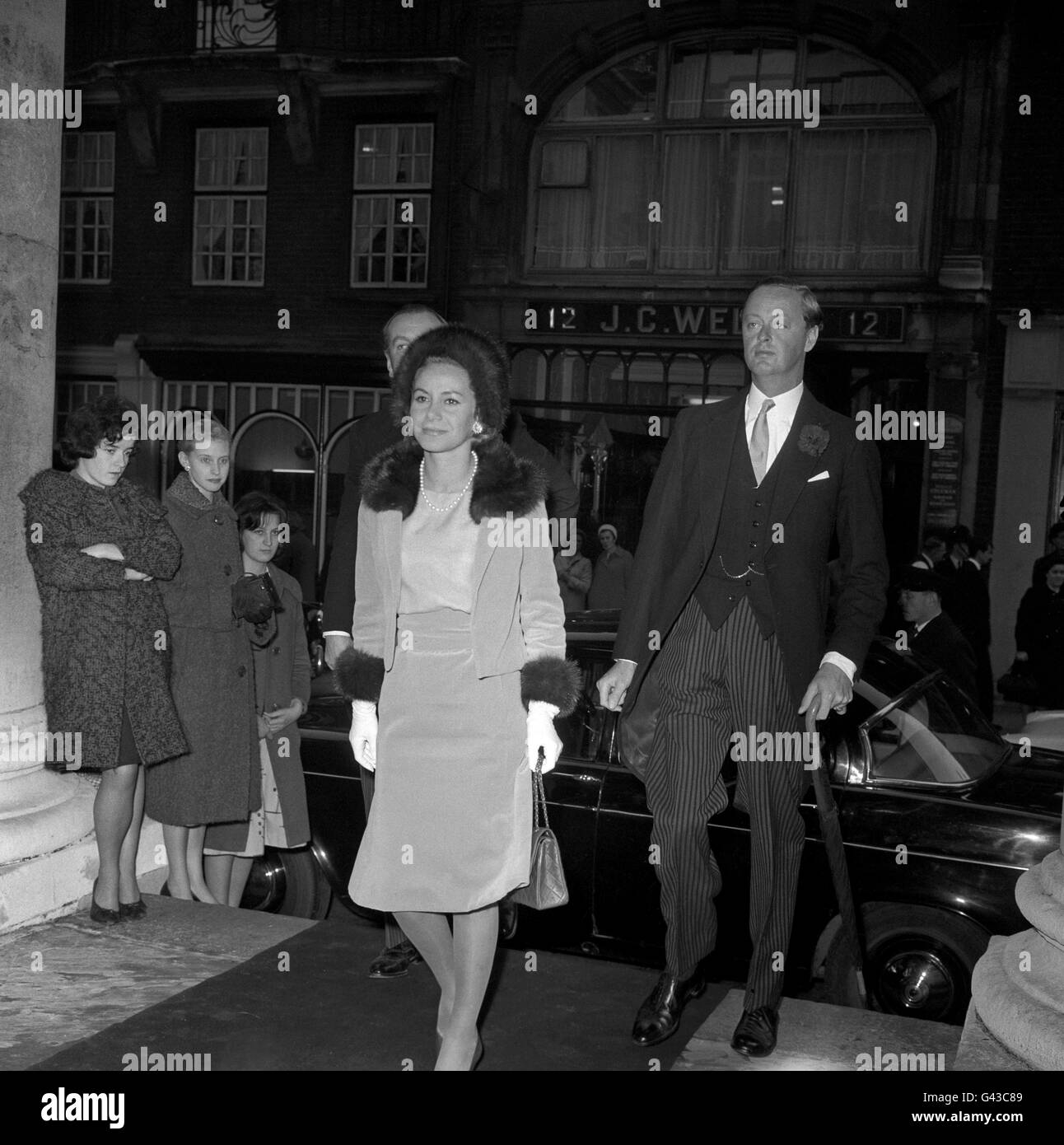 Adel - Hugh Stanley Hochzeit - London Stockfoto