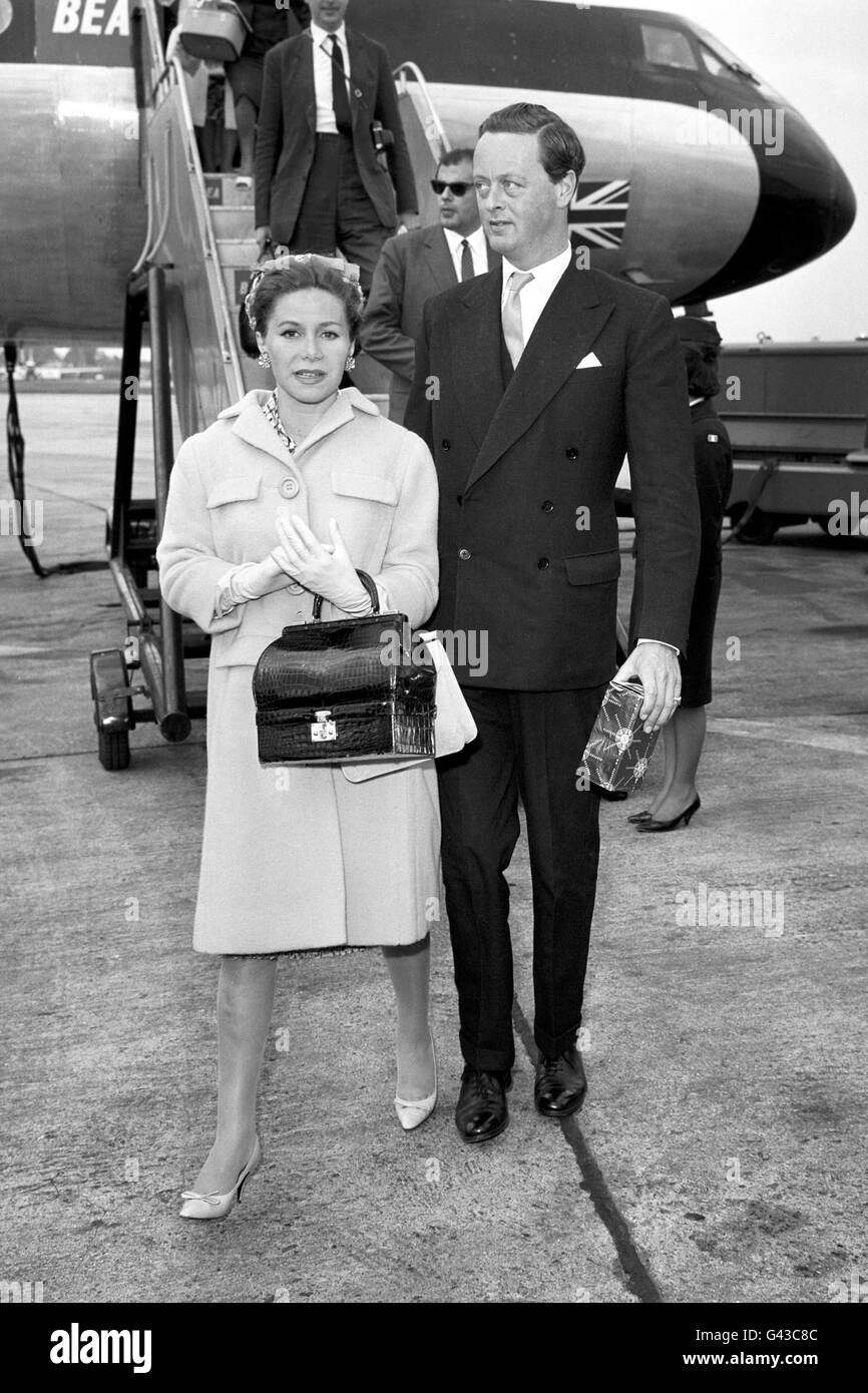Adel - Marquess of Blandford - Flughafen Heathrow, London Stockfoto