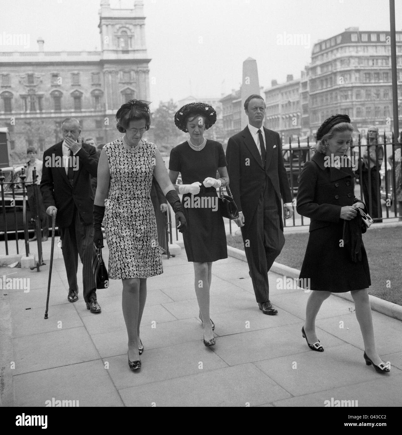 Adel - Randolph Churchill Memorial Service - London Stockfoto