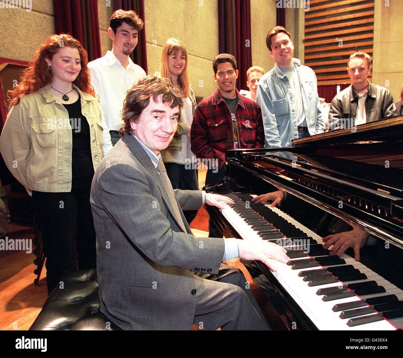 Dudley Moore Oscars Orchester Stockfoto
