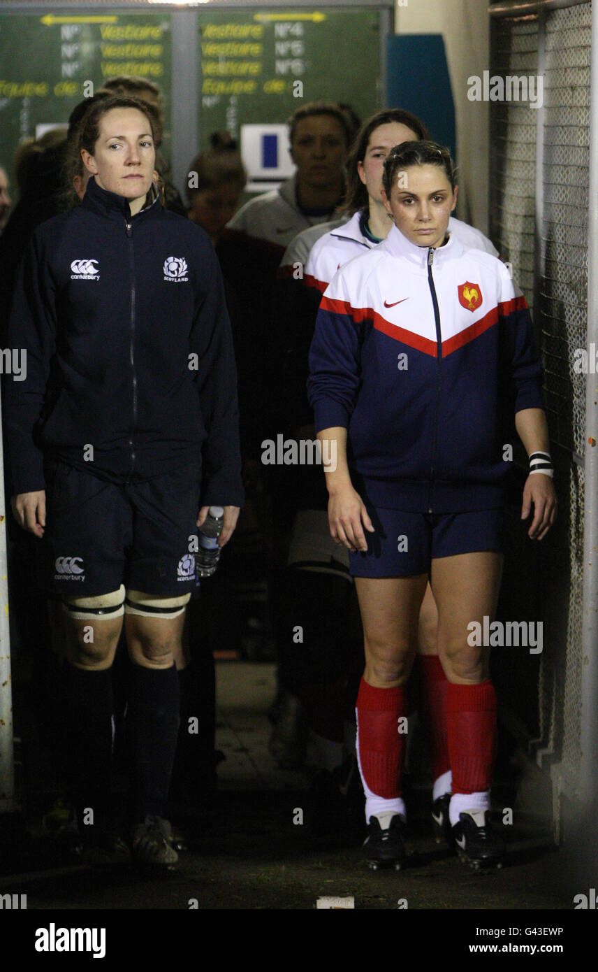 Rugby-Union - RBS Frauen 6 Nations Championship 2011 - Frankreich / Schottland - Stade Eric Durand Stockfoto