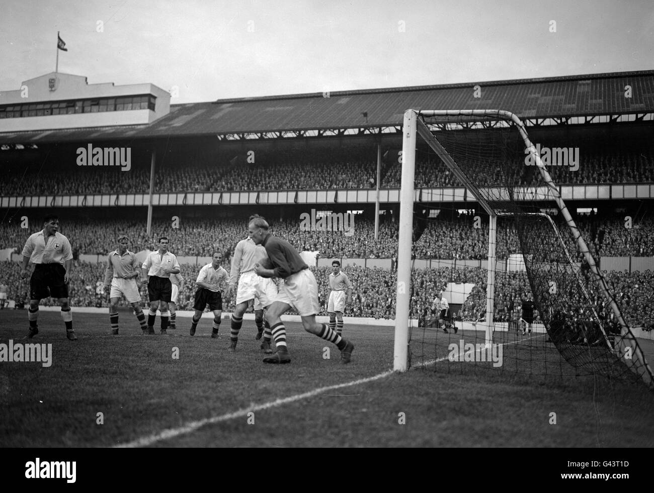 Fußball - Liga Division One - Tottenham Hotspur gegen Manchester City - White Hart Lane Stockfoto