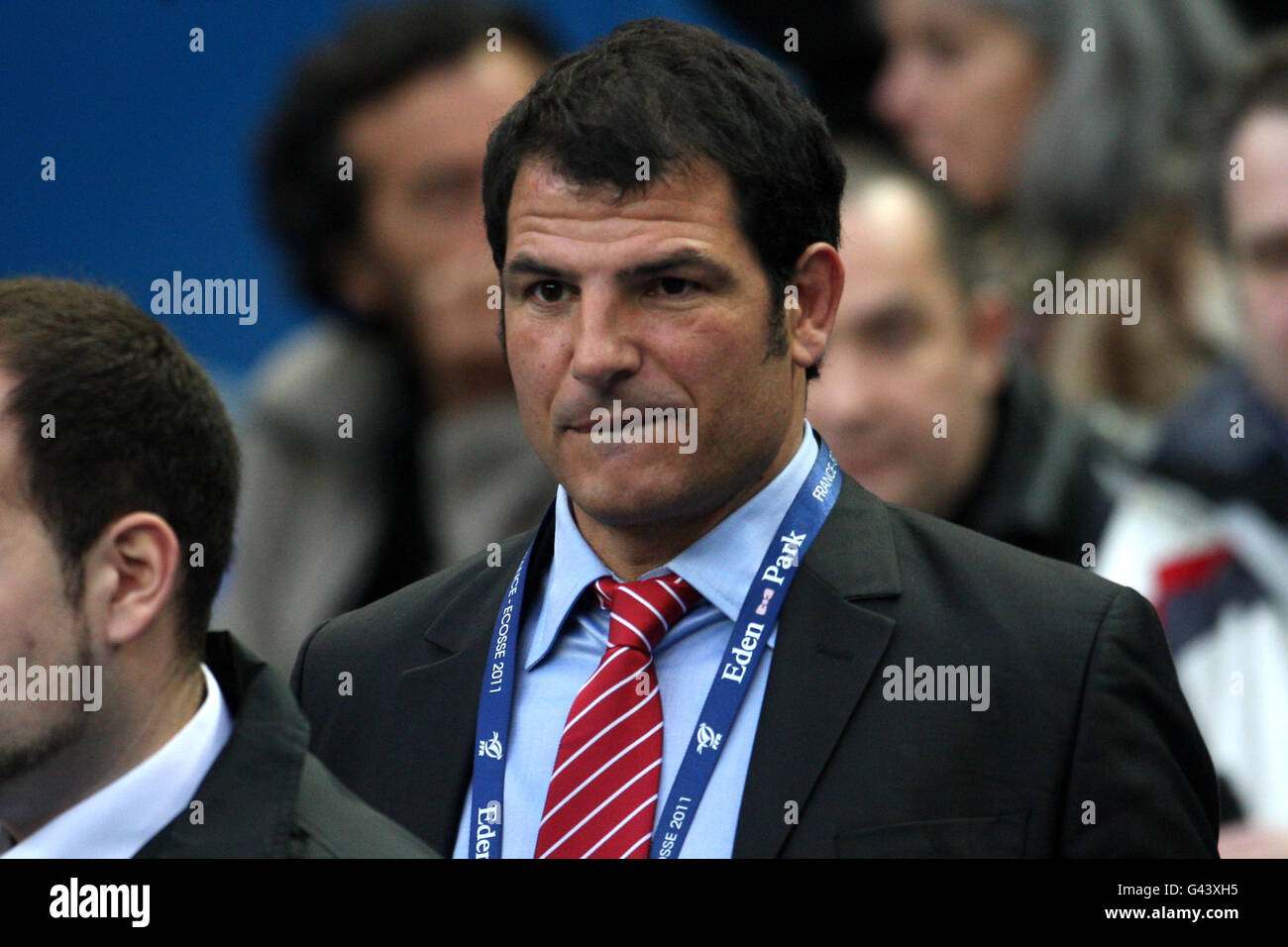 Rugby Union - RBS 6 Nations Championship 2011 - Frankreich gegen Schottland - Stade de France. Marc Lievremont, Trainer Frankreich Stockfoto