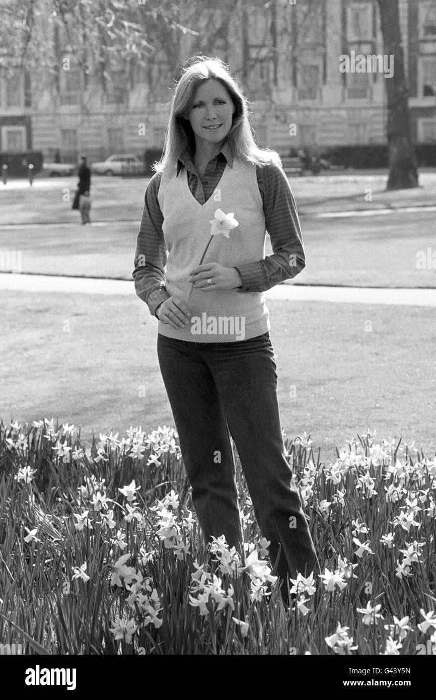 Susan Howard, die in der amerikanischen Seifenoper "Fallas" als Stars spielt Donna Culver Krebbs Stockfoto