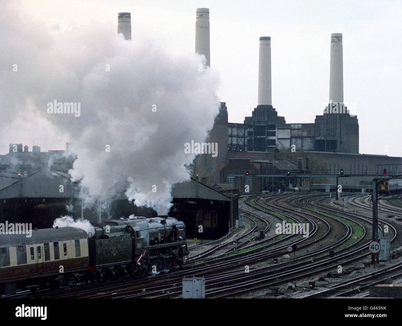 Transport - der Orient-Express - London - 1996 Stockfoto