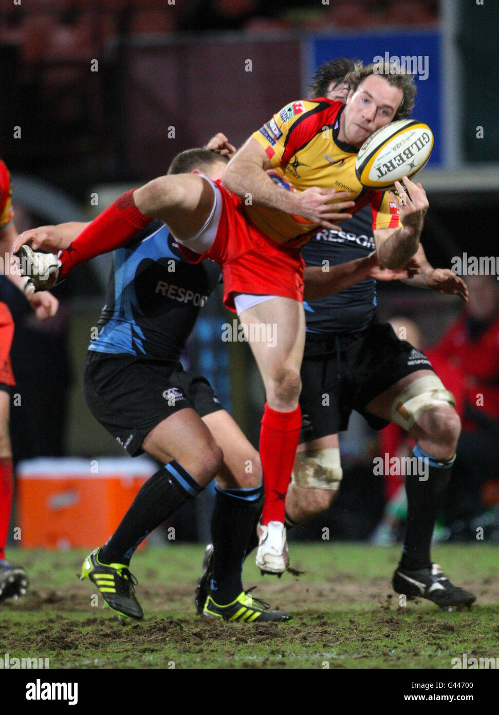 Rugby-Union - Magners League - Glasgow V Newport Gwent Dragons - Firhill Stadium Stockfoto