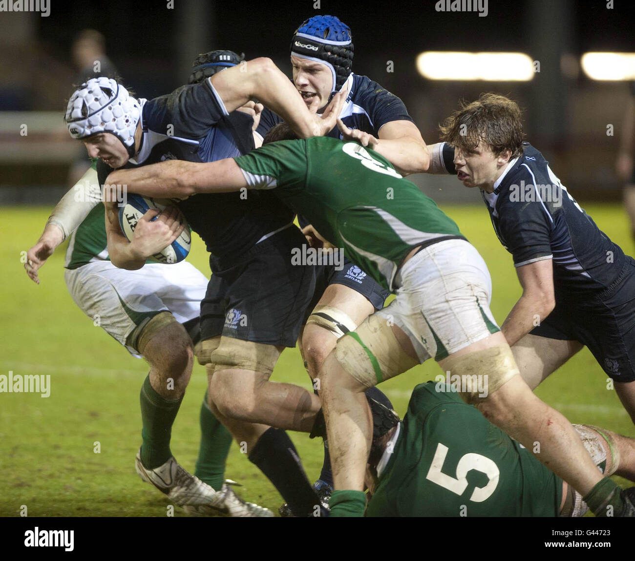 Rugby Union - Schottland U20 V Irland U20 - Tulloch Caledonian Stadium Stockfoto