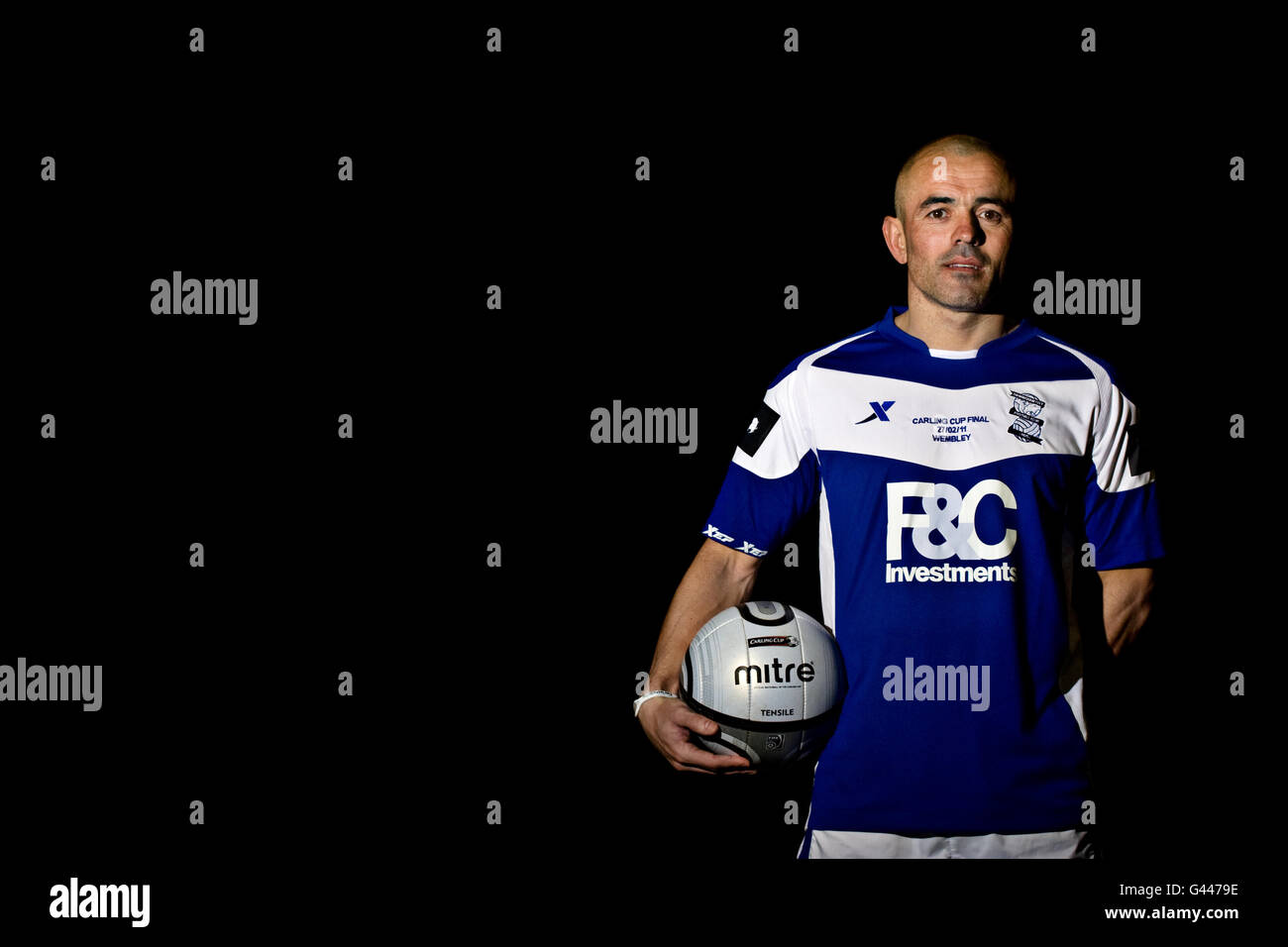 Fußball - Carling Cup Final Preview - Birmingham City Photocall. Stephen Carr, Birmingham City Stockfoto