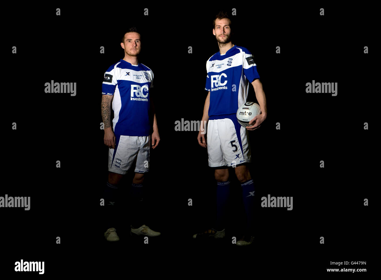 Fußball - Carling Cup-Finale Vorschau - Birmingham City Photocall Stockfoto