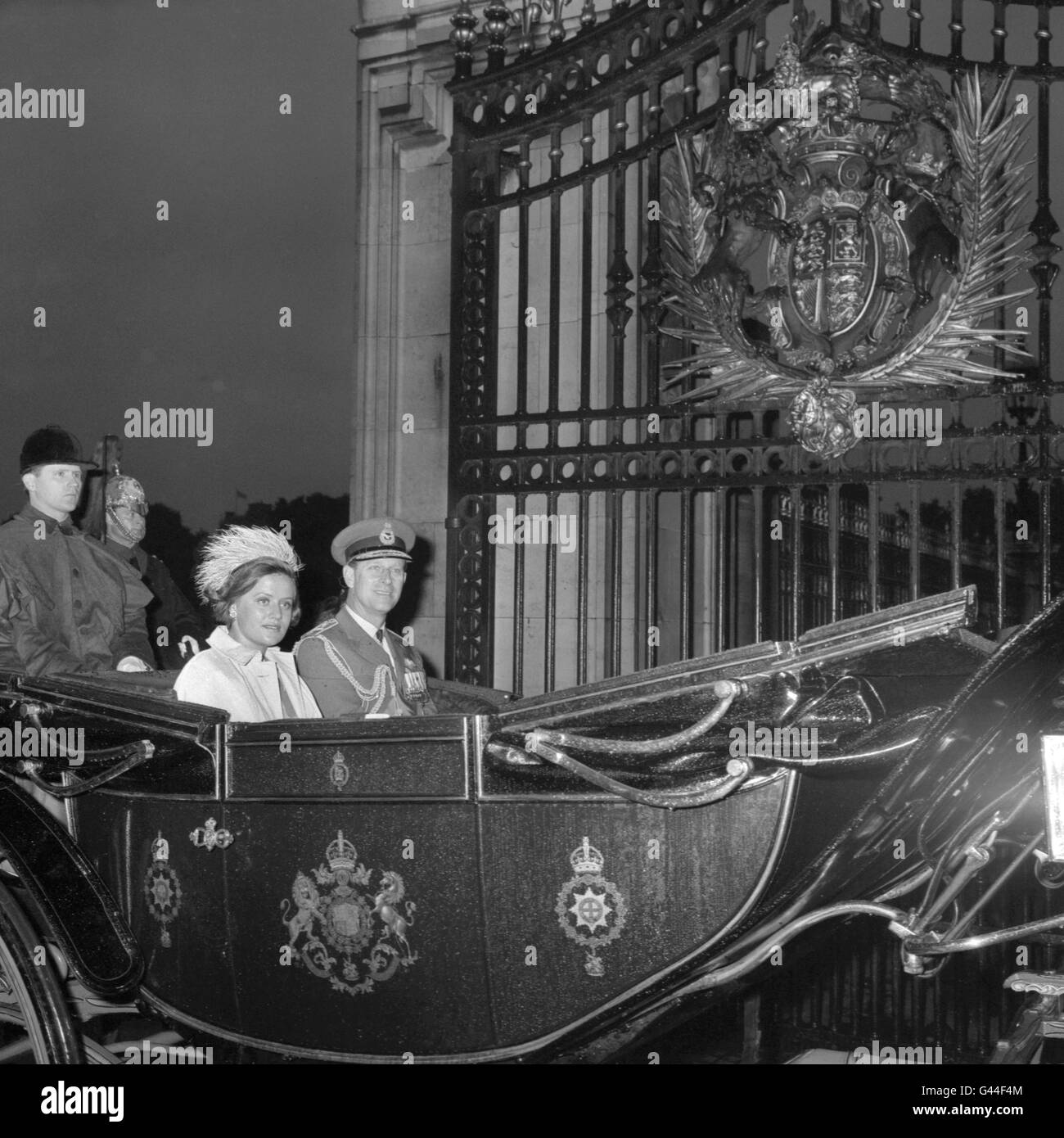 Politik - König Hussein von Jordanien State Visit - Buckingham Palace, London Stockfoto