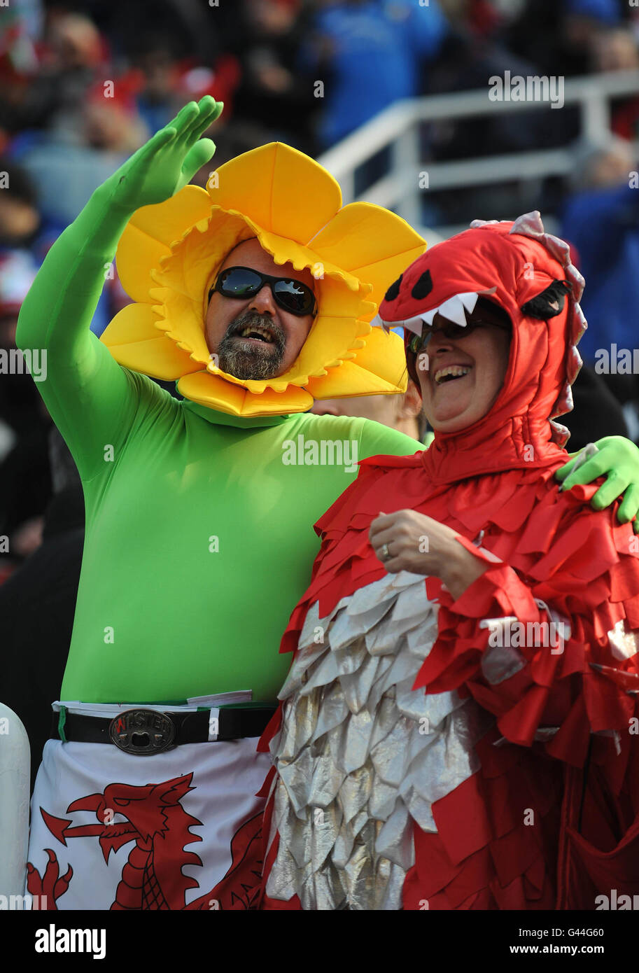 Rugby-Union - RBS 6 Nations Championship 2011 - Italien V Wales - Stadio Flaminio Stockfoto