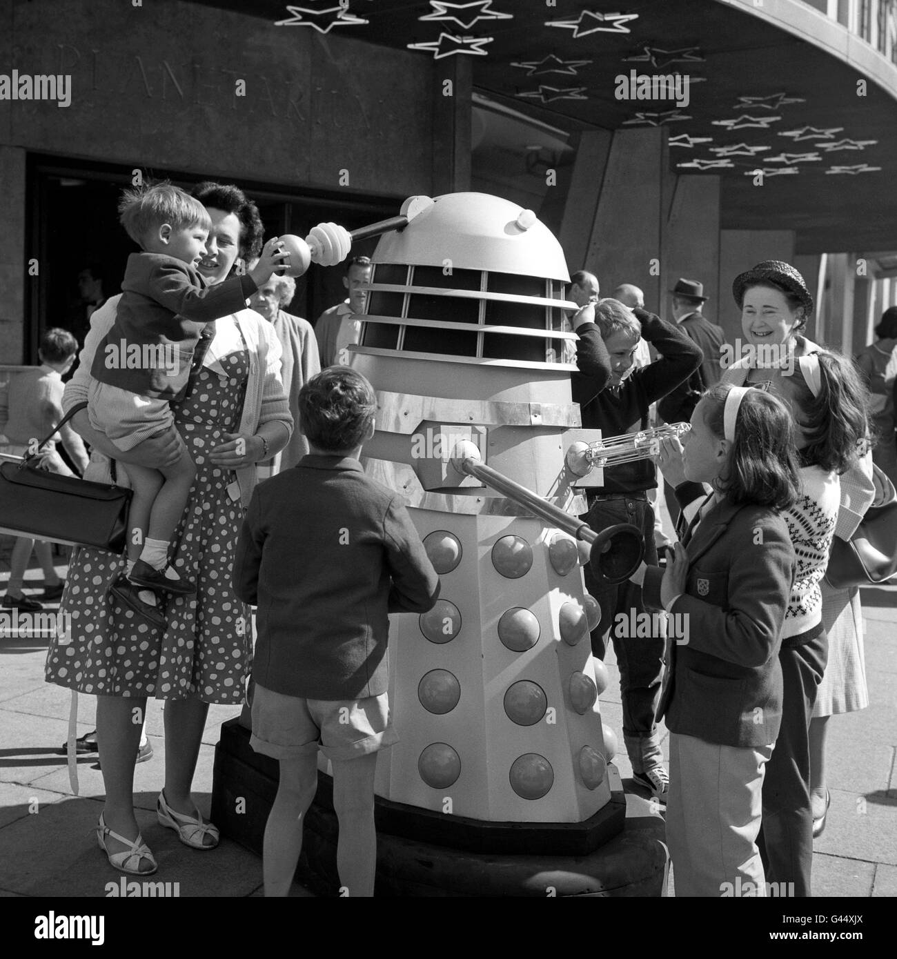 Fernsehen - BBC TV - "Dr. Who" - London Stockfoto