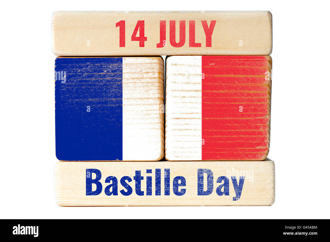 La Fête nationale Stockfoto