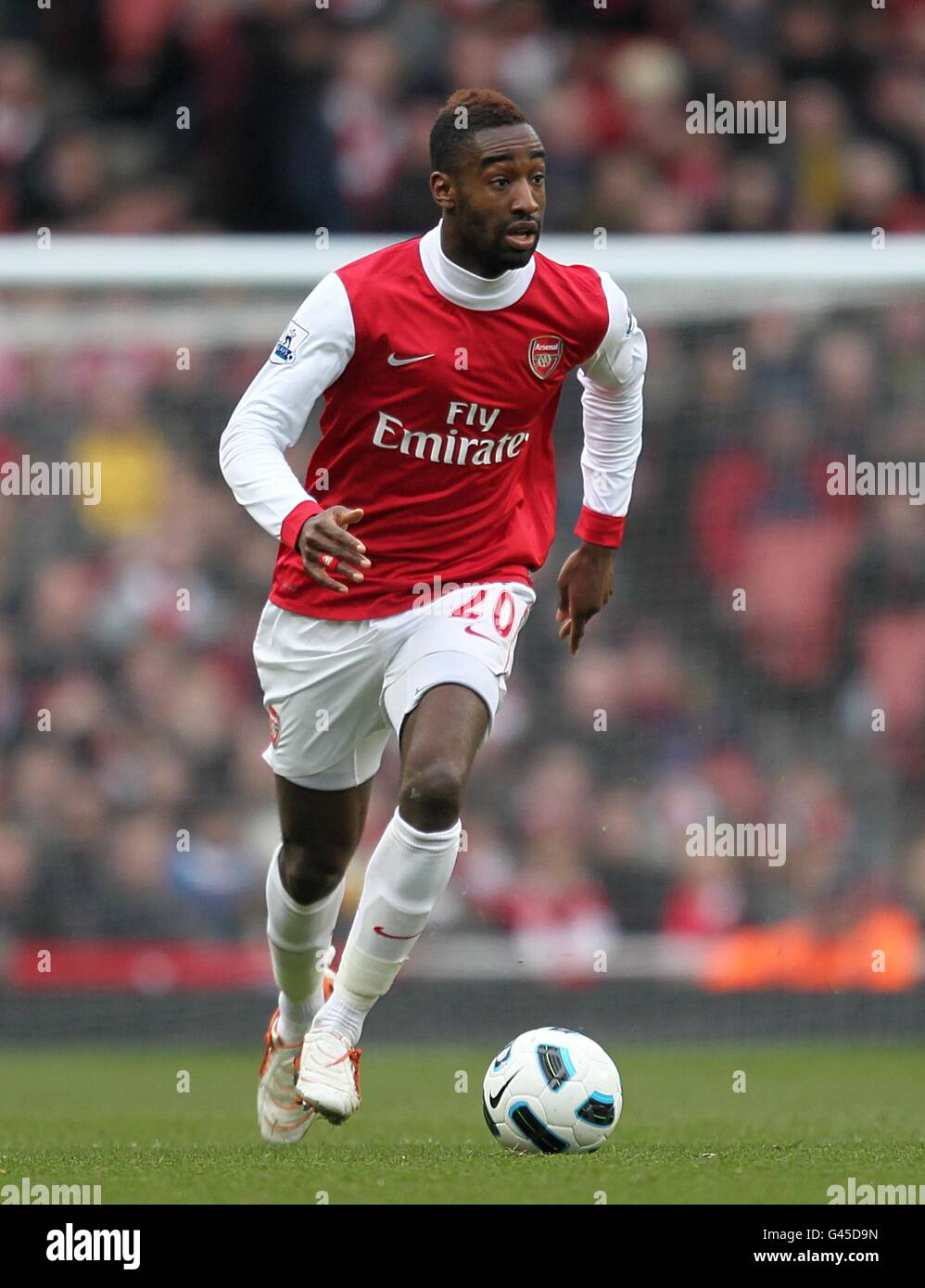 Fußball - Barclays Premier League - Arsenal gegen Sunderland - Emirates Stadium. Johan Djourou, Arsenal Stockfoto