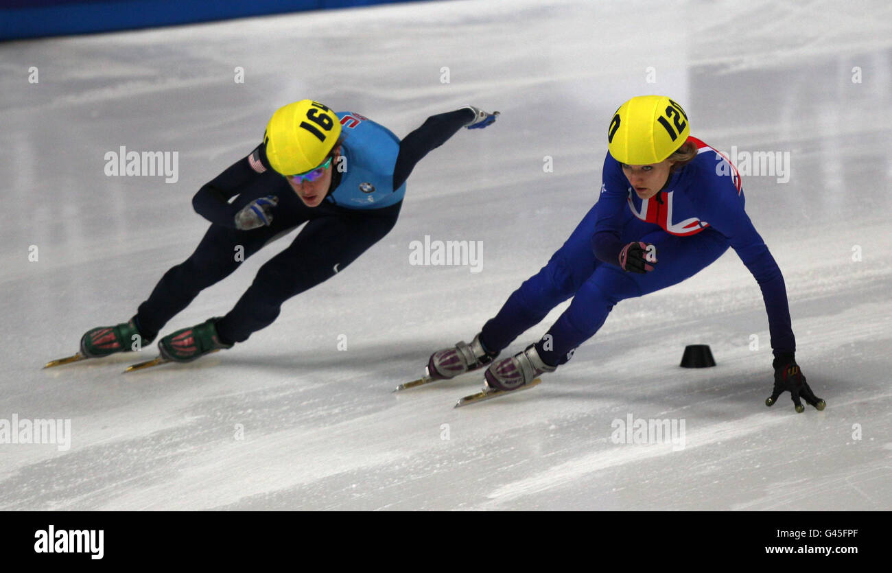 Eisschnelllauf - ISU World Short-Track Eisschnelllauf WM - Tag eins - Hallam FM Arena Stockfoto