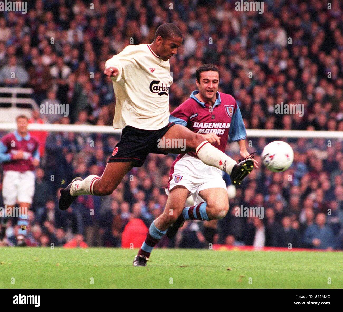 WEST HAM V LIVERPOOL Stockfoto