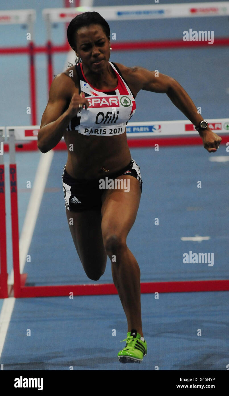 Leichtathletik - europäische Indoor Athleltics - Day One - Palais Omnisport Paris-Bercy Stockfoto