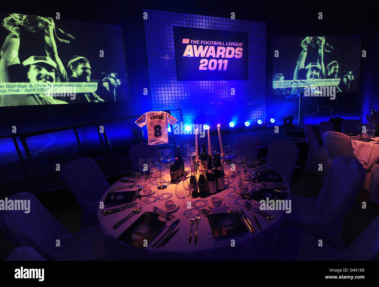 Fußball - Football League Awards 2011 - London. Gesamtansicht der Brauerei vor den Football League Awards 2011 Stockfoto