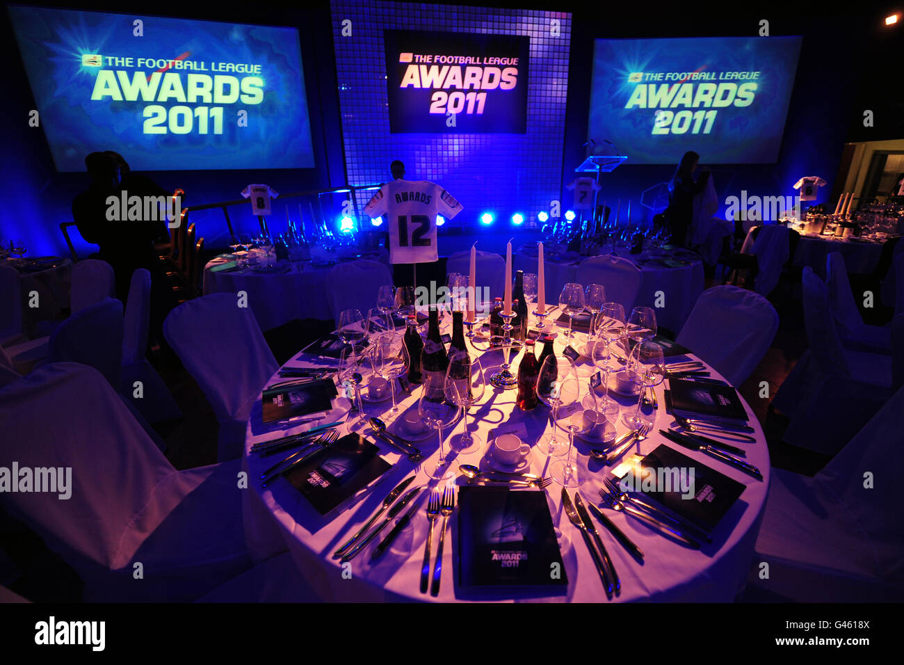 Fußball - Football League Awards 2011 - London. Gesamtansicht der Brauerei vor den Football League Awards 2011 Stockfoto