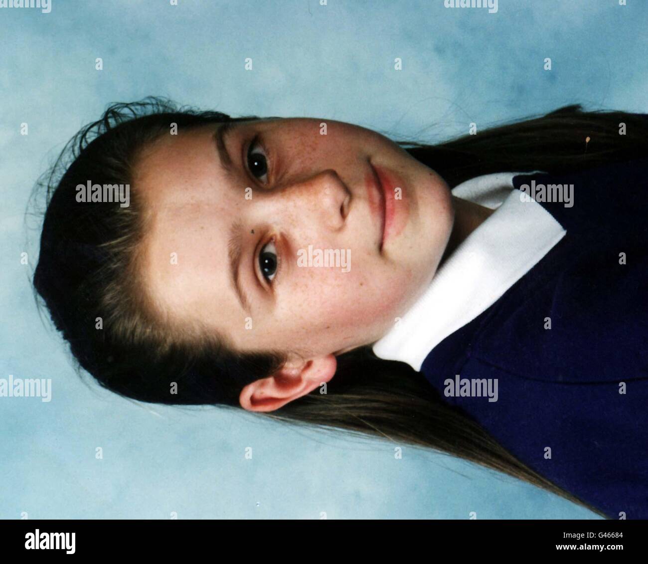 Sammeln Sie Bild Schülerin Lisa Barrow, wer aus ihrer Familie zu Hause in Kilmarnock, Schottland, seit fast drei Tage vermisst wurde. Der Soldat Bruder von Lisa, Private James Barrow, flogen nach Großbritannien von den Falkland-Inseln letzte Nacht um einen emotionalen Appell für sie, ihre Familie zu kontaktieren. Polizei zeigte auch, dass der 15-Jahr-alte Freunde anvertraut hatte, dass sie einen Verkäufer von Big Issue Magazin datierte. Vgl. PA Geschichte fehlt Lisa. PA. Stockfoto