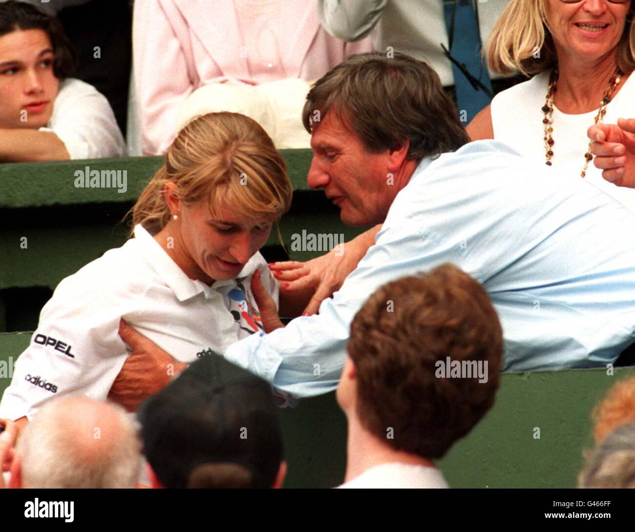 Peter Graf/Steffi filer Stockfoto