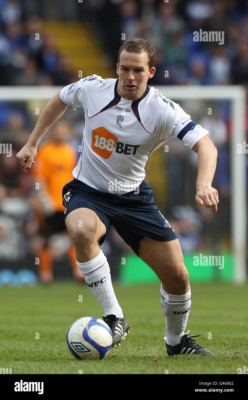 Fußball - FA Cup - Sechste Runde - Birmingham City / Bolton Wanderers - St. Andrew's. Kevin Davies, Bolton Wanderers Stockfoto