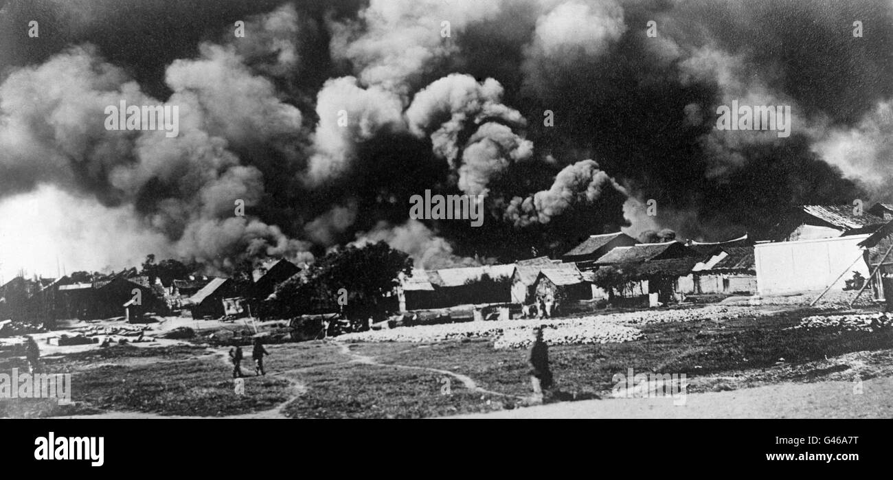 Kriege und Konflikte - der chinesischen Revolution von 1911 - Hankow Stockfoto