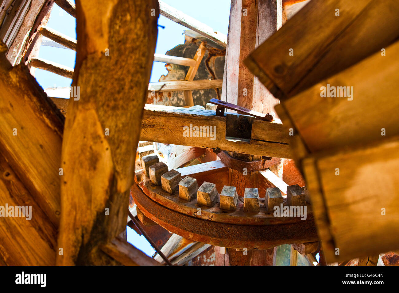 Mulino einen Vento, Windmühle, Trapani Sizilien, Italien, Mittelmeer Stockfoto