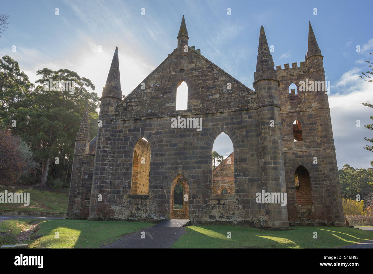 Port Arthur in Tasmanien. Stockfoto Port Arthur in Tasmanien. Stockfoto