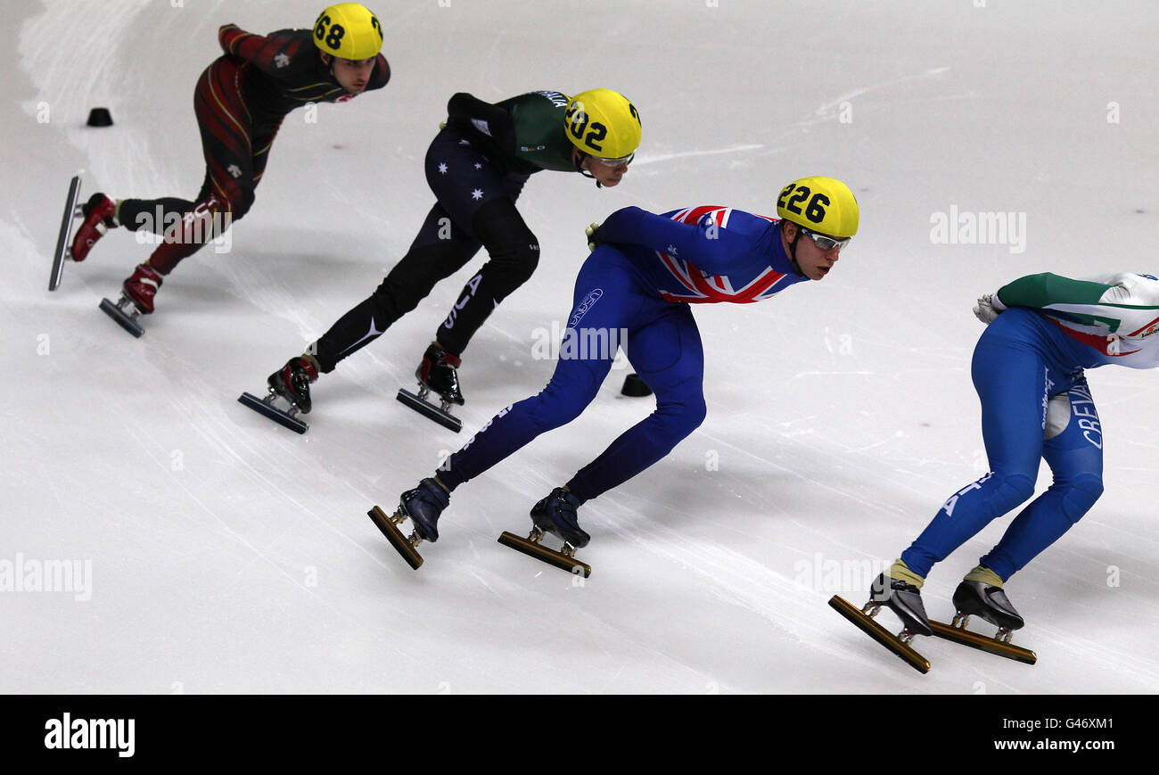 Eisschnelllauf - ISU World Short-Track Eisschnelllauf WM - Tag eins - Hallam FM Arena Stockfoto