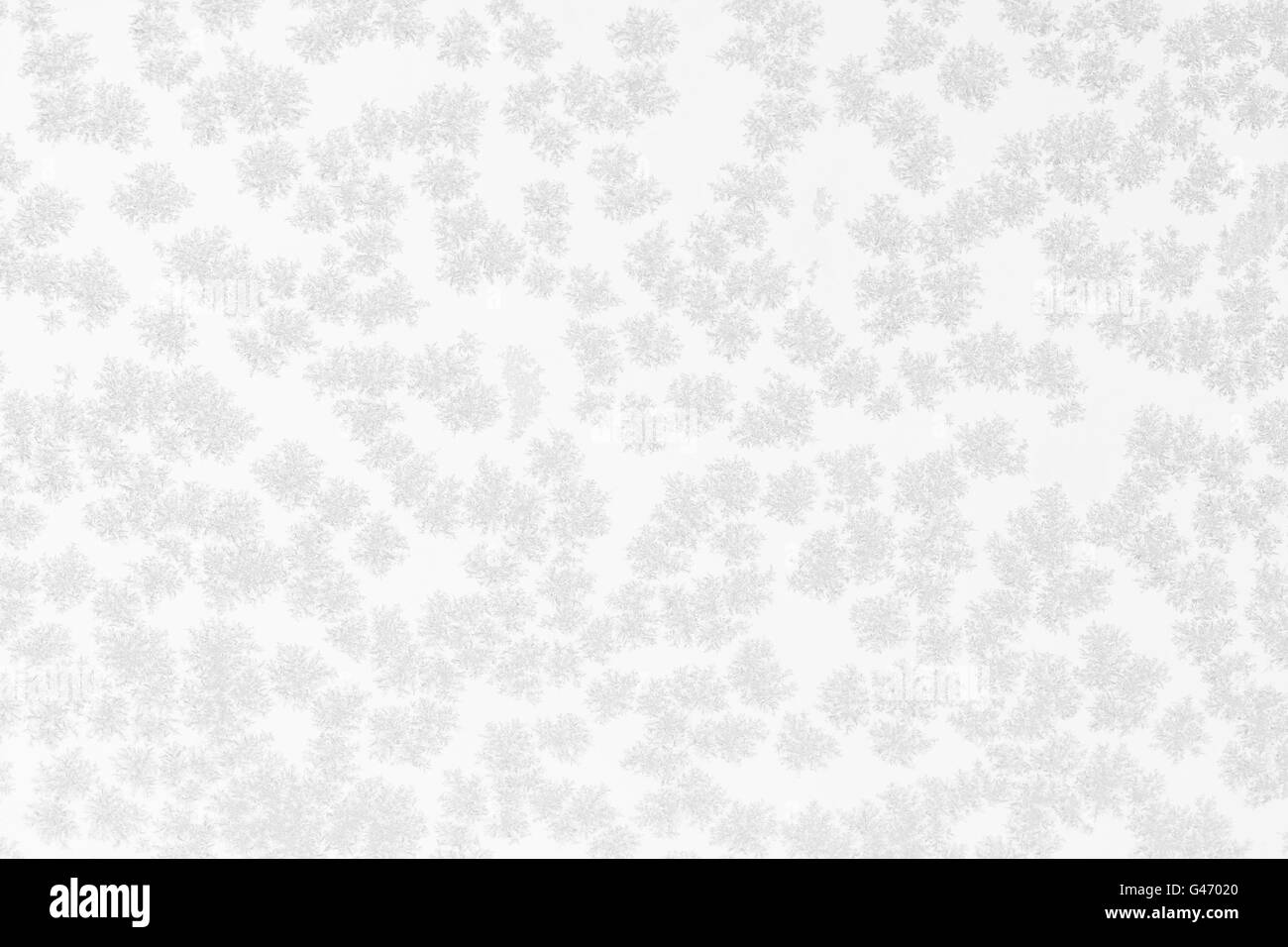 Nahaufnahme des großen Schnee oder Eis-Kristalle Stockfoto