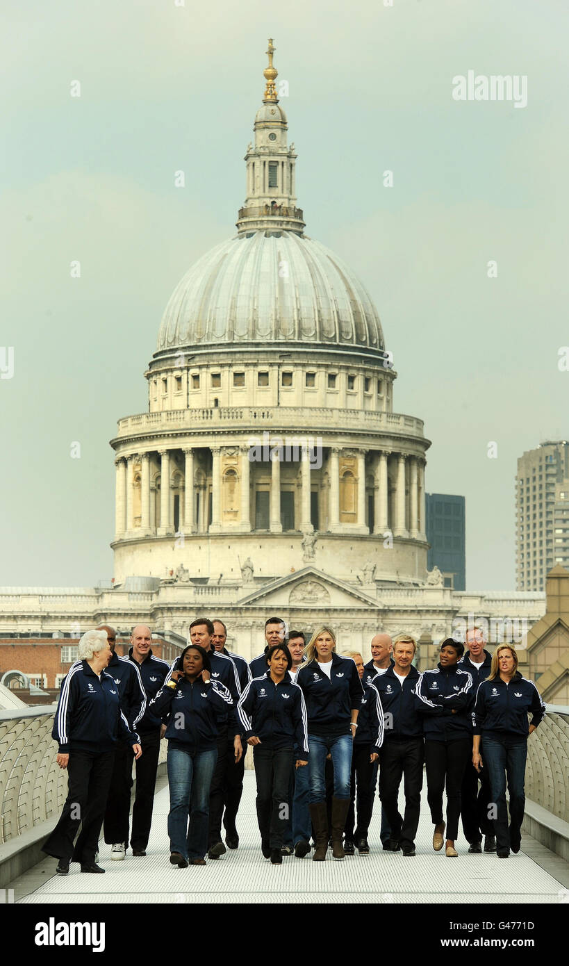 Olympia - Team GB Ankündigung - Tate Modern Stockfoto