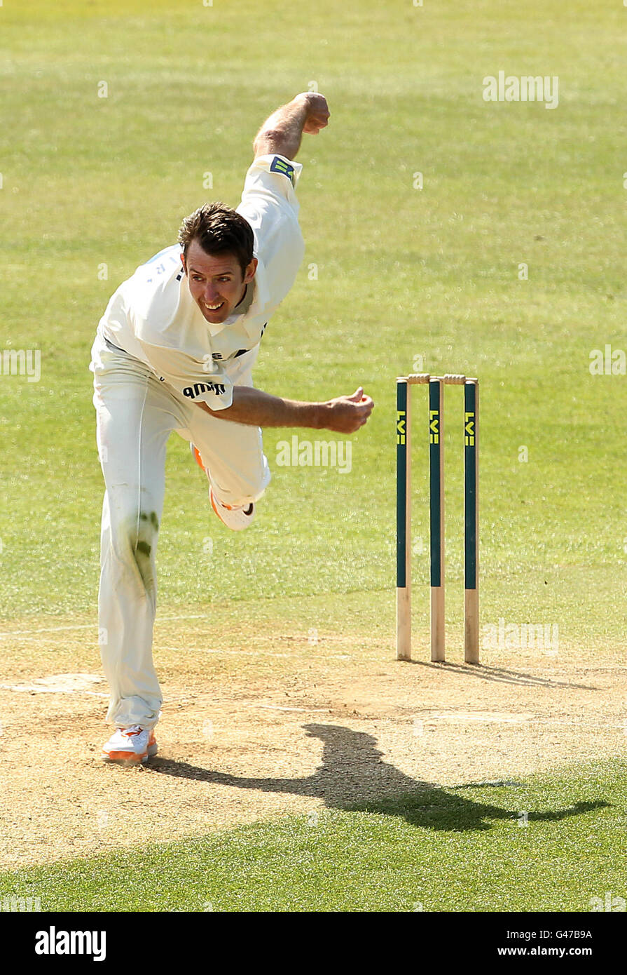 Cricket - Liverpool Victoria County Championship - Division Two - Tag 3 - Essex V Kent - County Ground Stockfoto