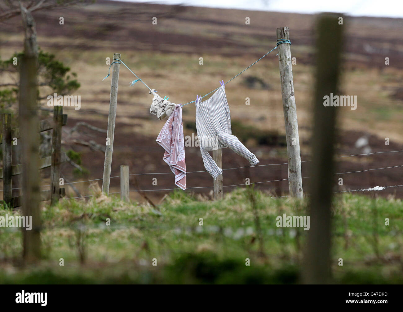 Jugendliche tot aufgefunden Stockfoto