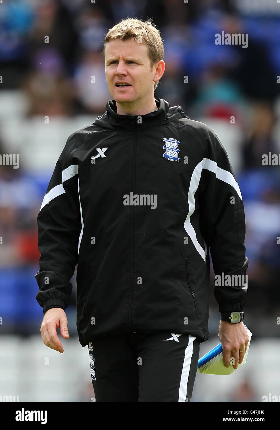 Fußball - Barclays Premier League - Birmingham City / Bolton Wanderers - St. Andrew's. Nick Davies, Leiter der Sportwissenschaft in Birmingham Stockfoto