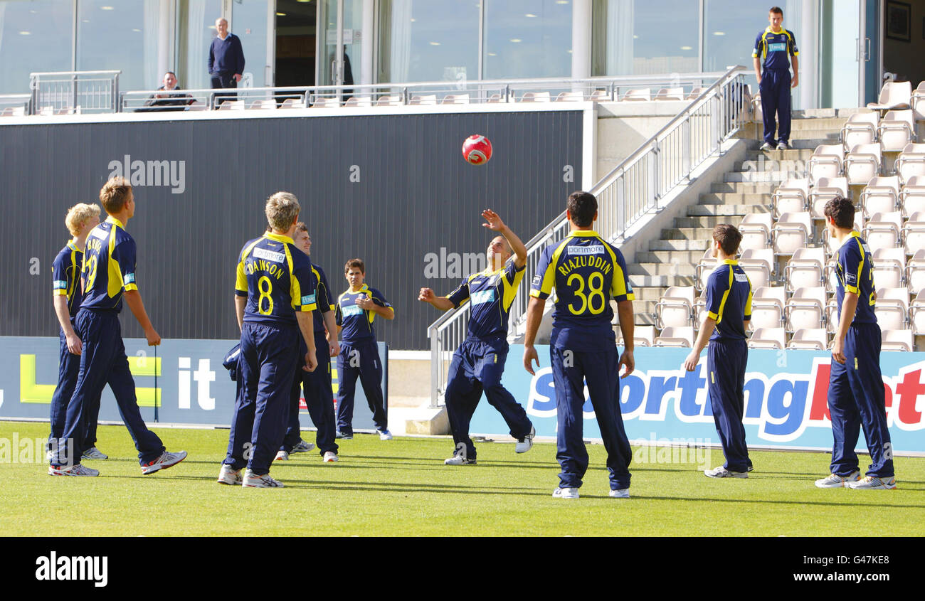 Cricket - 2011 Hampshire County Cricket Club Medientag - Rose Bowl Stockfoto