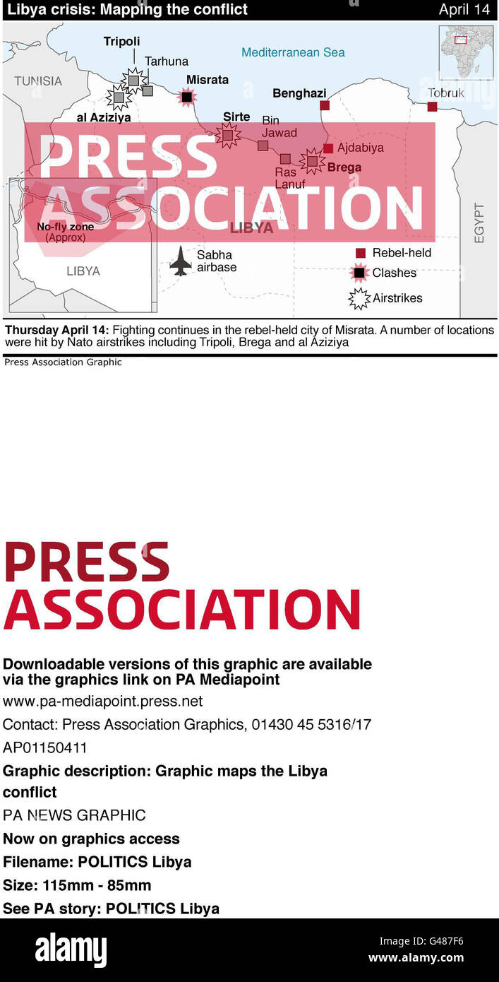Politik-Libyen Stockfoto