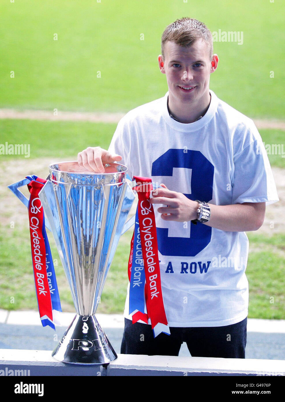 Fußball - Rangers League Champions 2010 / 11 Photocall - Ibrox Stockfoto