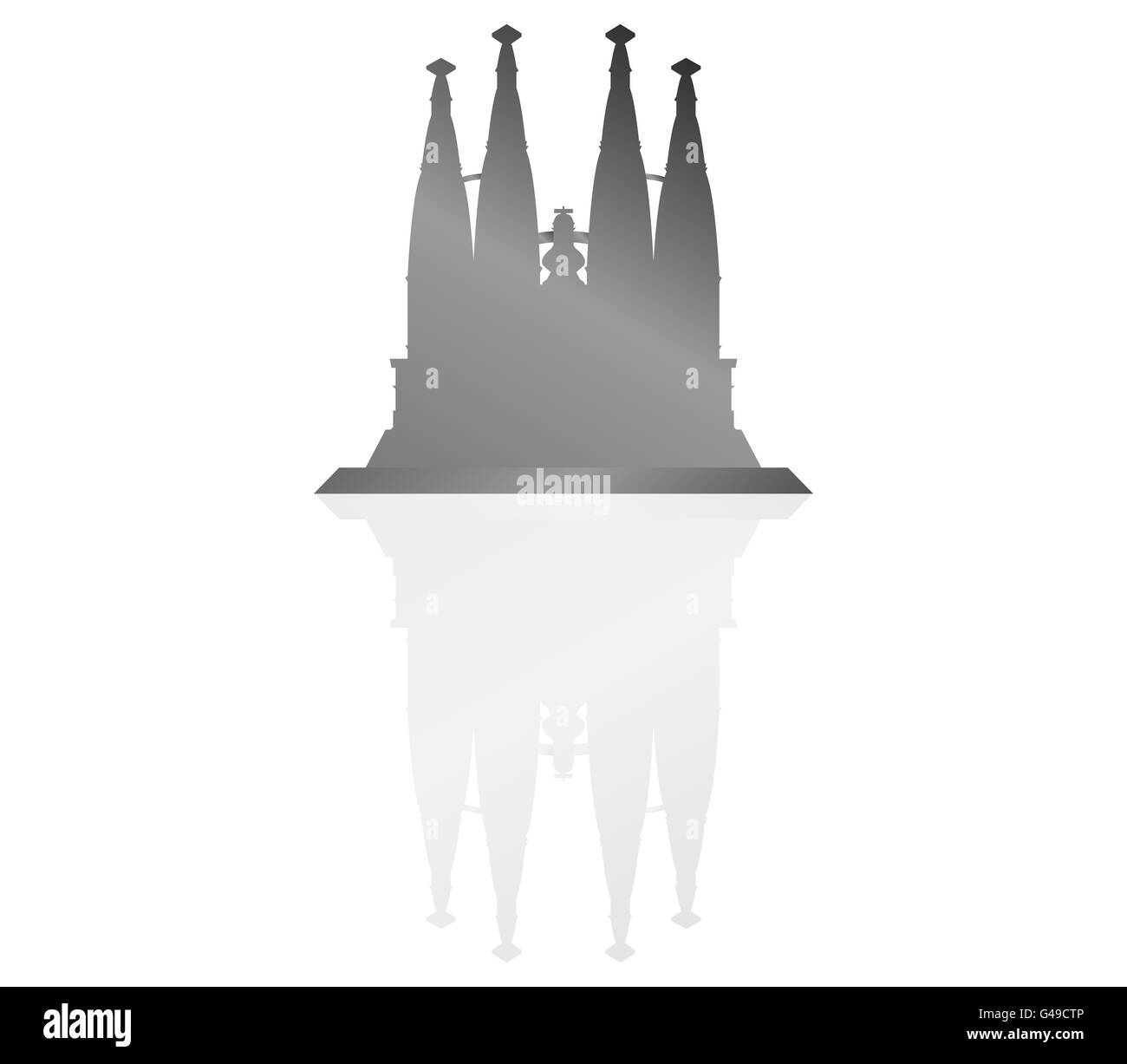 Sagrada familia Stockfoto