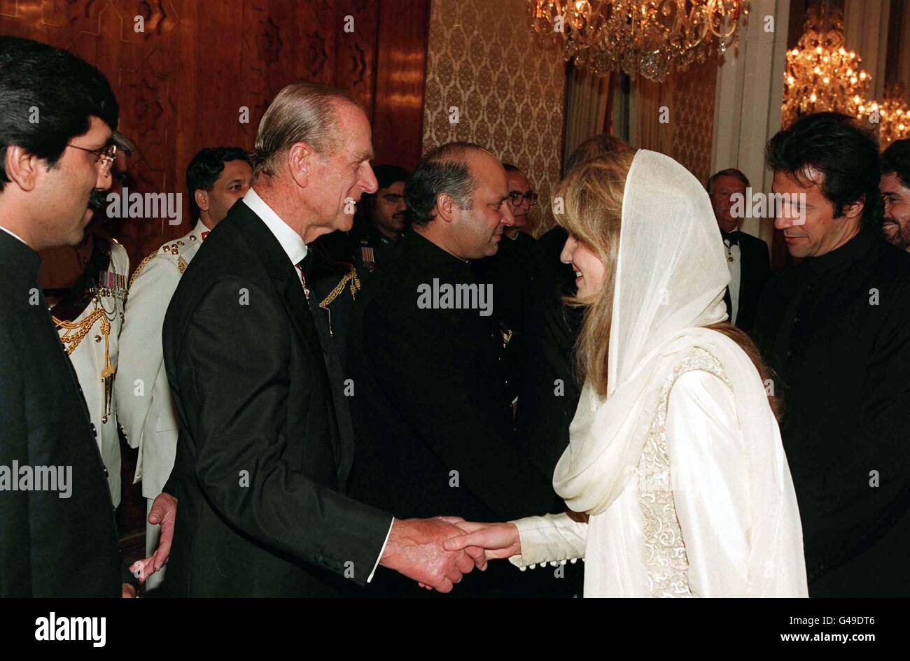 Royalty - Königin Elizabeth II. Besuch in Pakistan Stockfoto