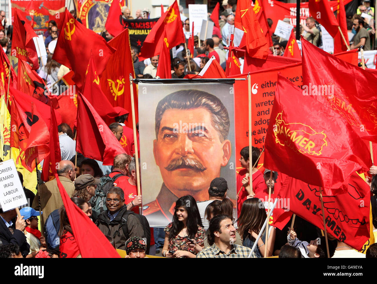 Maifeiertag Stockfoto