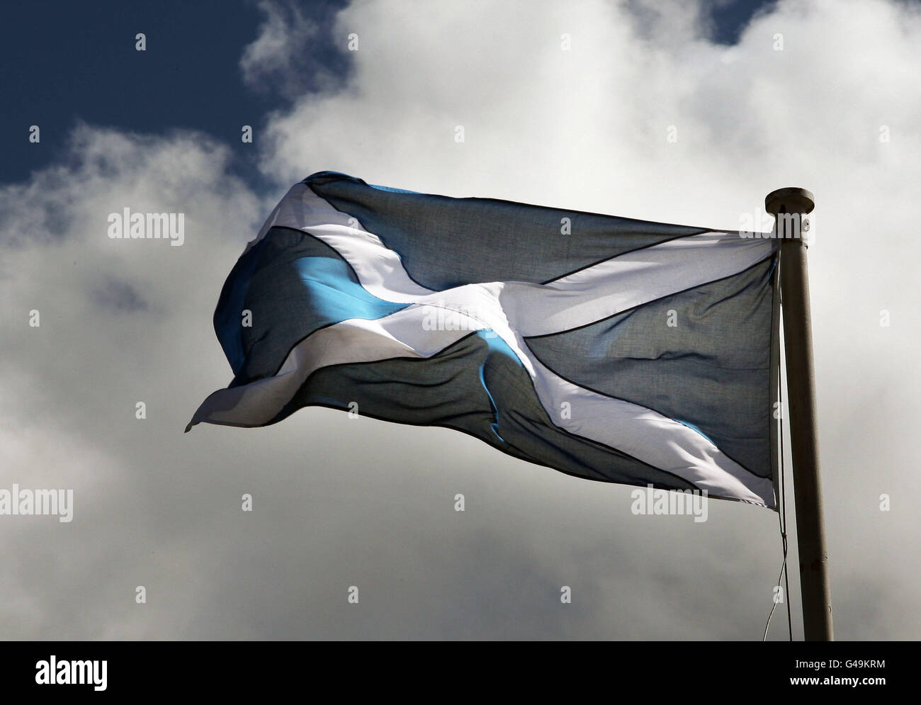 Fraktion fordert Maßnahmen gegen den Klimawandel - Schottland Stockfoto