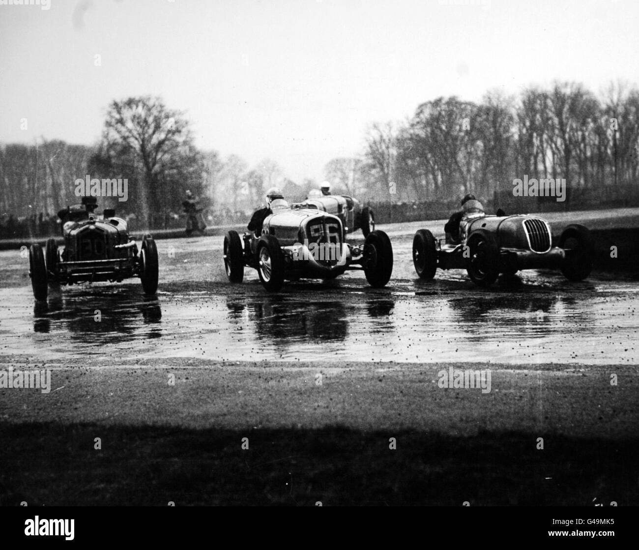 Motor Racing British Empire Trophy Rennen Donington Stockfotografie