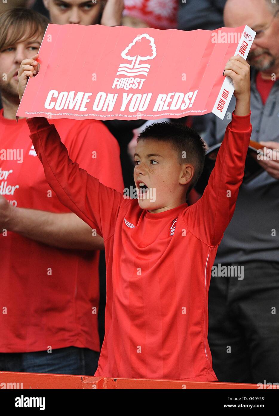 Fußball - Npower Football League Championship - spielen aus Semi Final - Hinspiel - Nottingham Forest gegen Swansea City - City Ground Stockfoto