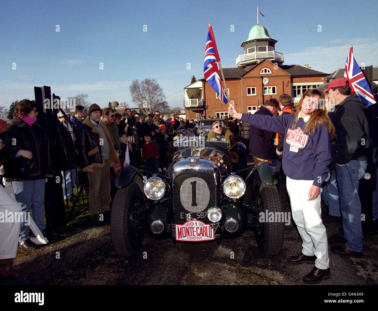 Transport - Monte-Carlo Challenge 1998 - Brooklands Stockfoto